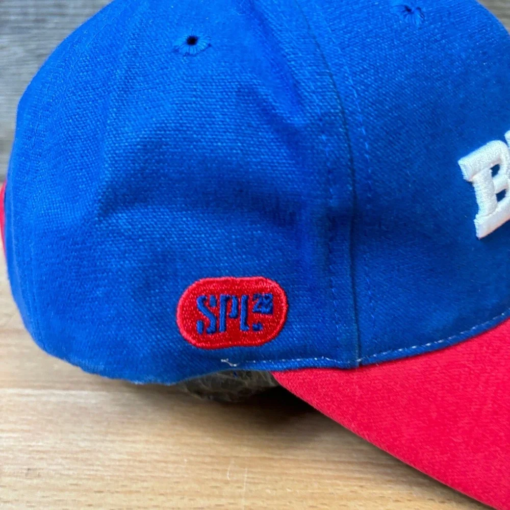 Vintage Buffalo Bills Hat Strap Back Blue NFL Football SPL 28 Sports Specialties
